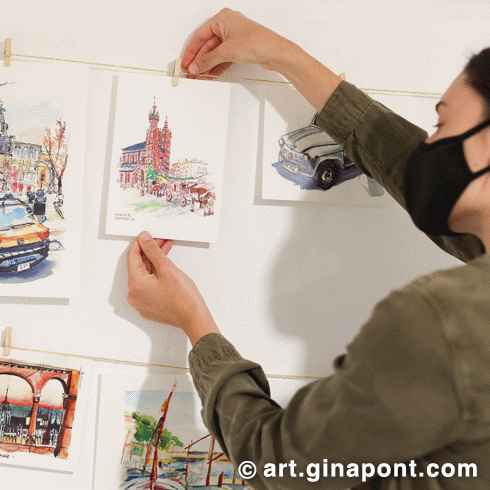 Participé en Por Amor al Arte, festival multidisciplinar organizado por Transforma BCN. Realicé una exposición y un mercado de arte de algunas impresiones artísticas mientras dibujaba en vivo.