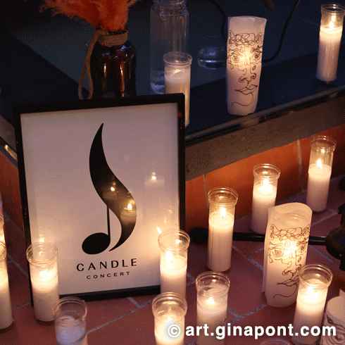 Candle Concert me invitó a dibujar un concierto. ¡Una experiencia tanto estimulante como desafiante!