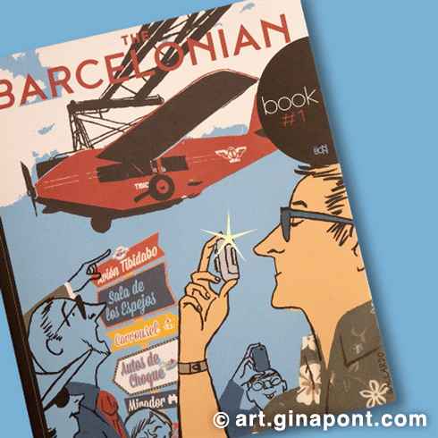 Mi aportación a The Barcelonian, el proyecto de portadas ilustradas de una revista fictícia. Hago homenaje al metro de Barcelona y a la era digital. La puedes encontrar en formato lámina y publicada en un libro recopilatorio!