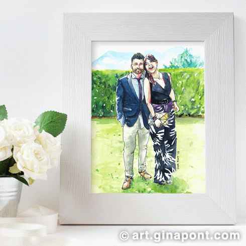 Eli asked me to capture this lovely moment with her boyfriend. What an elegant couple. Don't you think so?.