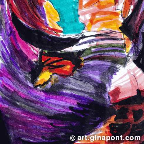 Lady in the Wind is a beautiful abstract rock formation found in Arizona’s iconic Antelope Canyon.